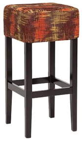 GENOVA BAR STOOL DREVENÁ STOLIČKA S ČALÚNENÍM GENOVA BAR STOOL
