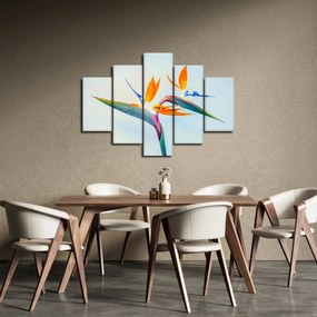 Obraz kvetu Strelícia (150x105 cm)