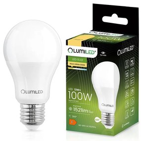 Žiarovky Lumiled A60 15W 830 E27 1521lm 3000K