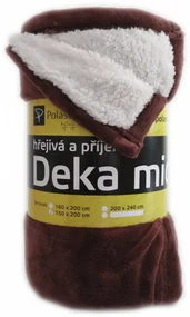 Polášek Deka s barančekom - Čokoládová | 200 x 230 cm