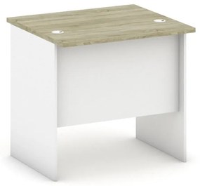 Kancelársky pracovný stôl MIRELLI A+, rovný, dĺžka 800 mm, breza