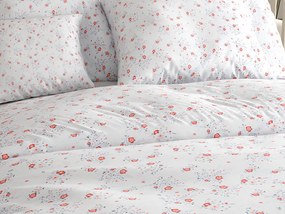 Obliečky z mikrovlákna FLORINE krémové Rozmer obliečky: 70 x 80 cm | 140 x 200 cm