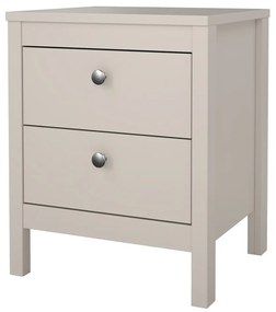 Sivobéžový nočný stolík Madrid – Tvilum