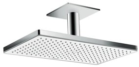 Hansgrohe Rainmaker Select - Hlavová sprcha 460 1jet EcoSmart+ so sprchovým ramenom, biela/chróm 24012400