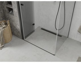 Mexen Lima sprchovací kút 110x100 cm, priehľadná, čierna, 856-110-100-70-00