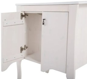 Kúpeľňová skrinka CMD ELISABETH 820 biela