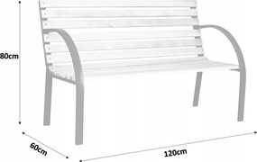 CH Záhradná lavička Slow