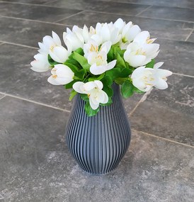 HRADIL Váza Venuša 16 cm Farba: Stříbrná