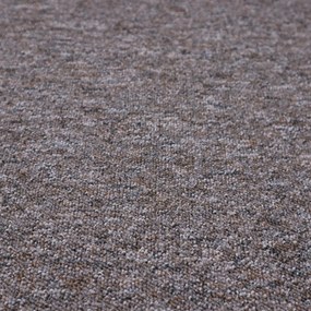 Condor Carpets, Metrážny koberec Classica 192, záťažový, na mieru, šíře 4m,5m, hnedá, ab (mriežka), chodba / predsieň