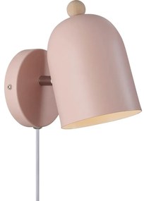 Nordlux - Nástenné bodové svietidlo GASTON 1xE27/15W/230V ružová
