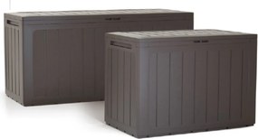 Záhradný box BOARDEBOX 280 l - tmavohnedá 116 cm PRMBBL280-440U