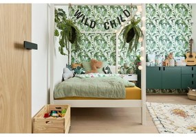 Biela detská posteľ 140x200 cm PINO CANOPY – Vipack