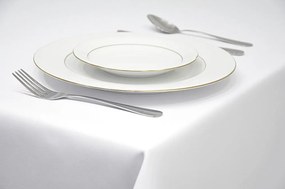 Dekorstudio Obrus na stôl - biely Rozmer obrusu (šírka x dĺžka): 140x240cm