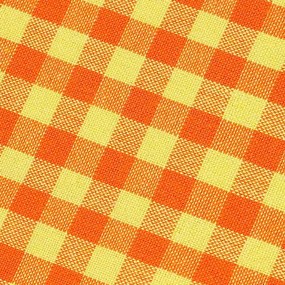 Biante Kuchynská bavlnená utierka Olivia OL-006 Oranžovo-žltá kocka malá