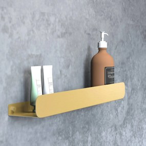 Rea Rea, Kúpeľňová polica SF03 60cm gold brush, REA-06009
