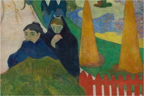 Obraz - Paul Gauguin, Arlésiennes (Mistral) , reprodukcia (90x60 cm)