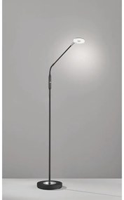 Čierna LED stmievateľná stojacia lampa (výška 150 cm) Dent – Fischer &amp; Honsel