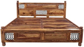 furniture-nabytek.cz - Drevená posteľ 180x200 z masívu palisander