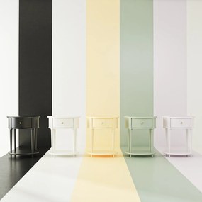 Čierny nočný stolík Aurora – Støraa