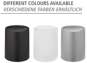 Sivý plastový odpadkový kôš 6 l Atri – Wenko