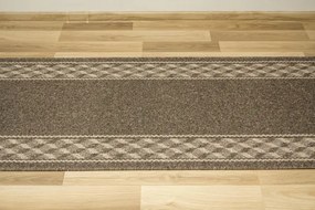 Protišmykový behúň Diamond 4019 hnedý / béžový