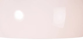 Inteligentná oblúková lampa chrómová s bielym tienidlom vrátane Wifi A60 - Arc Basic