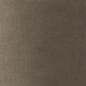 Zamatový tienidlo taupe 35/35/20 so zlatým vnútrom