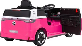 Elektrické autíčko Volkswagen ID BUZZ ružové