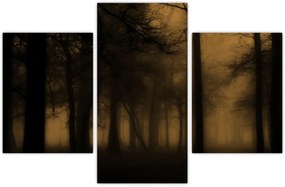 Obraz - Temný les (90x60 cm)