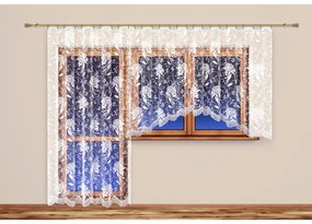4Home Záclona Pivonky, 200 x 250 cm