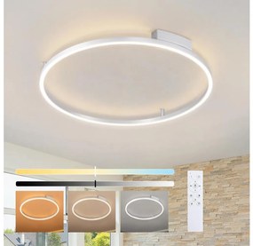 Brilagi - LED stmievateľné svietidlo PORTOFINO LED/60W/230V pr. 80 cm strieborné +DO
