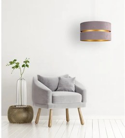 Duolla - Luster na lanku DUO 1xE27/15W/230V pr. 40 cm šedá