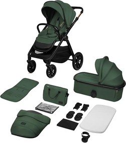 Lionelo - Kombinovaný kočík 2 v 1 LAYLA Zelený les
