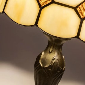 Brilagi - Tiffany vitrážová stolná lampa DORAN 1xE14/40W/230V