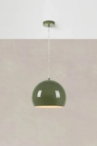 Markslöjd 108988 - Závesný luster POP na lanku 1xE27/40W/230V priemer 28 cm zelený
