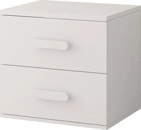 Nočný stolík SMYK - biely (viac variant)