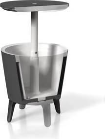 Plastový okrúhly záhradný stolík so zásobníkom na ľad ø 49,5 cm Cool – Keter