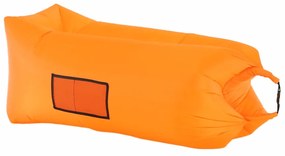 Nafukovací sedací vak Lebag - oranžová