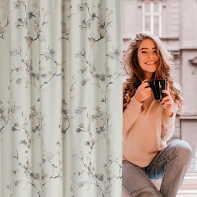 ZATEMŇOVACÍ ZÁVES NA PÁSKE SELENA 140X270 CM VZOROVANÁ