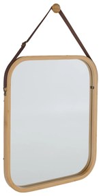 Zrkadlo, prírodný bambus, LEMI 2