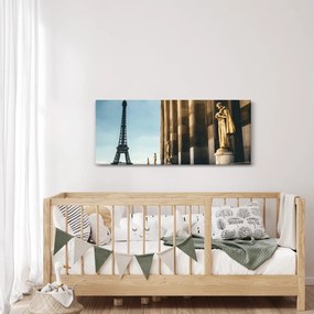Obraz z Trocaderského námestia, Paríž (120x50 cm)