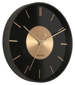 Karlsson 5918BK dizajnové nástenné hodiny 35 cm