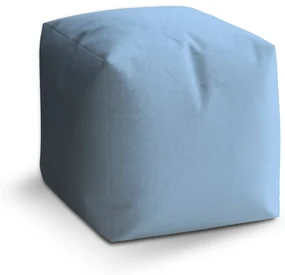 Sablio Taburet Modrá sky blue: 40x40x40 cm