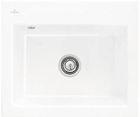 Keramický drez Villeroy & Boch Subway 510x600 mm biely