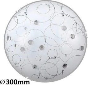 XXXLutz STROPNÉ SVIETIDLO, 30/9/30 cm - Interiérové svietidlá - 006264077001