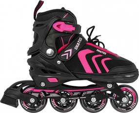 Ramiz Sada kolieskových korčúľ 4 v 1 Korčule pre deti Veľkosť 29-33 Ružová