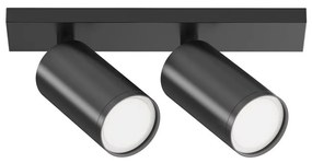 Maytoni C051CL-U-2B - Bodové svietidlo FOCUS 2xGU10/10W/230V čierna