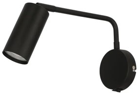 Nástenná lampička TINA 1xGU10/15W/230V čierna