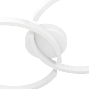 Eglo 900954 -LED RGBW Stmievateľné stropné svietidlo AMANDOLO 19,5W/230V biela + DO