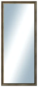 DANTIK - Zrkadlo v rámu, rozmer s rámom 60x140 cm z lišty Ferrosa bronzová (3143)
